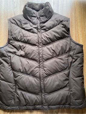 Columbia Womens Heavenly II Omni Puffer Vest - Brown / Dark Stone - Size Large